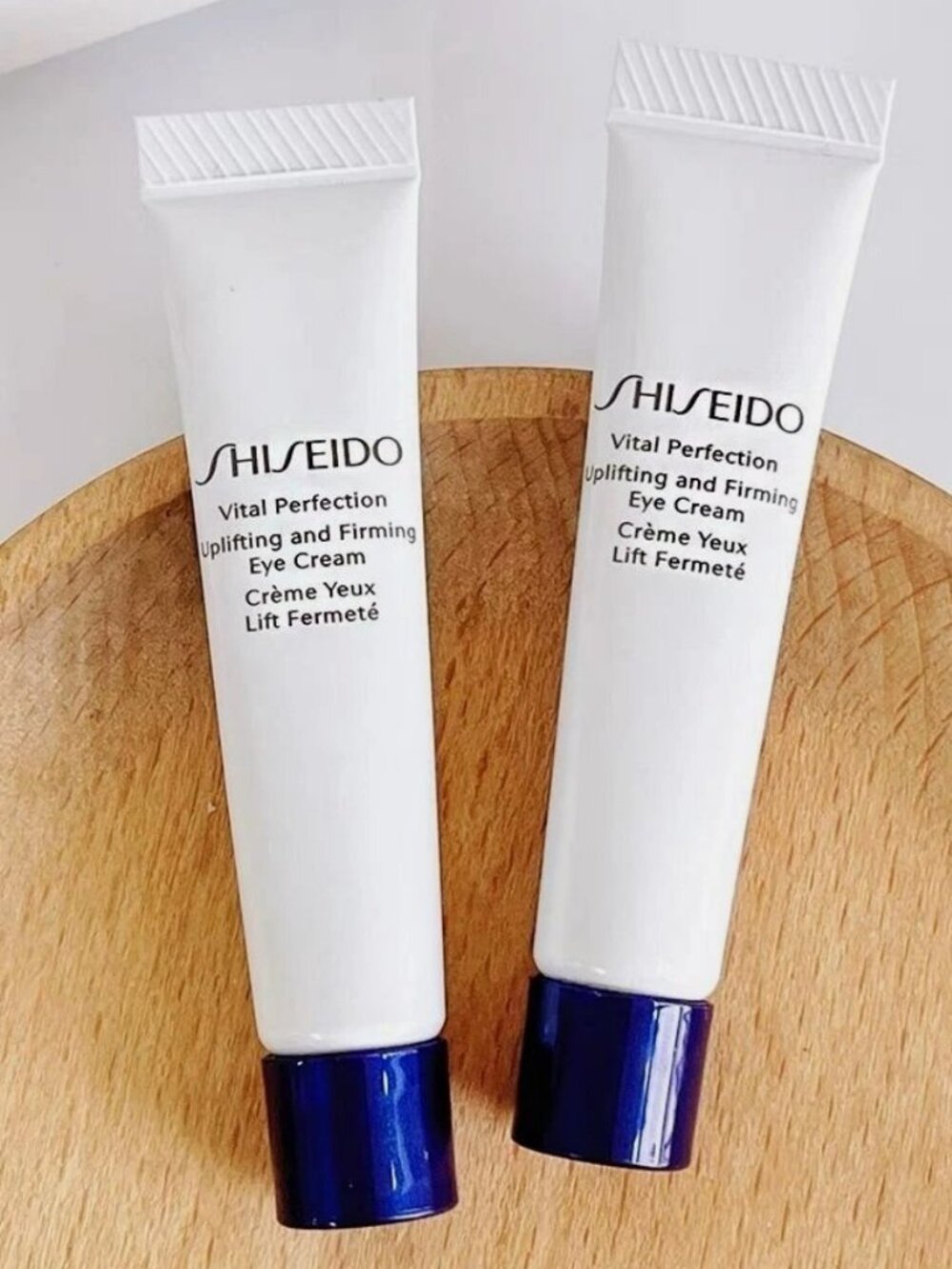 Shiseido Vital Perfection Uplifting and Firming Eye Cream 2pc Set - Luxury Duo